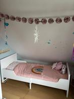 Lit Ikea SUNDVIK evolutif extensible avec matelas, 180 cm ou plus, 85 à 100 cm, Comme neuf, Enlèvement