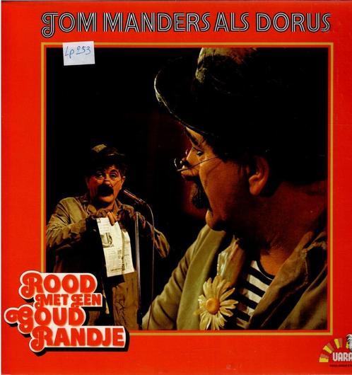 lp   /   Tom Manders Als Dorus – Rood Met Een Goud Randje, Cd's en Dvd's, Vinyl | Overige Vinyl, Overige formaten, Ophalen of Verzenden