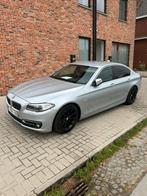 BMW 518d luxury line, Auto's, BMW, Zwart, Leder, 5 deurs, Particulier