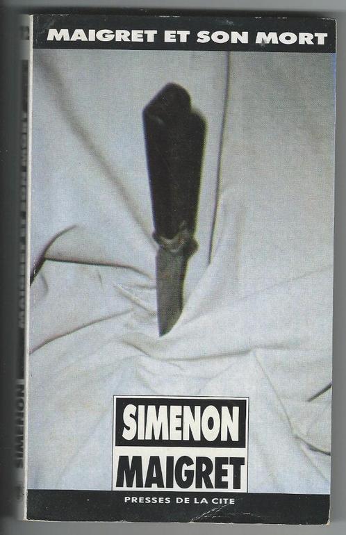 Maigret et son mort + Les vacances de Maigret ( 2 boeken!), Boeken, Detectives, Gelezen, Ophalen of Verzenden