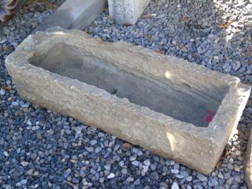 bac ou auge en pierre bleu , jardinière ,voir photos !, Moins de 30 cm, Intérieur, Pierre, Enlèvement