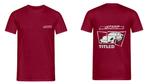 T-shirt Untitled GT3RS, Rouge, Enlèvement ou Envoi, Taille 52/54 (L), Neuf