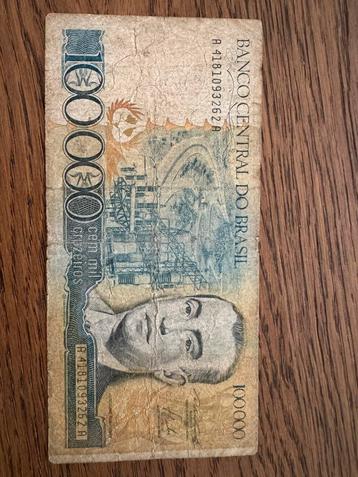 100.000 Cruzados Brazilie (175) beschikbaar voor biedingen