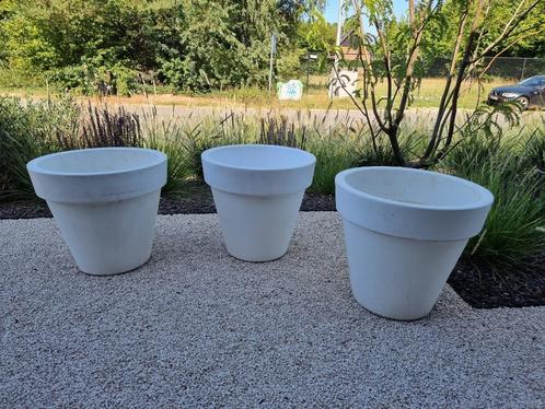 Elho Bloempot buiten, Tuin en Terras, Bloempotten, Gebruikt, Kunststof, Binnen, Balkon, Tuin, 40 tot 70 cm, 40 cm of meer, Rond