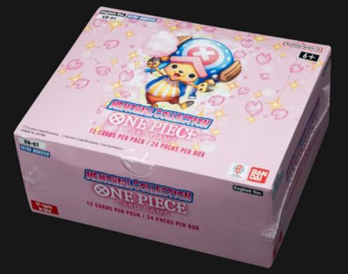 One Piece Memorial Collection Booster box TCG EB-01 Sealed, Hobby en Vrije tijd, Verzamelkaartspellen | Pokémon, Nieuw, Boosterbox