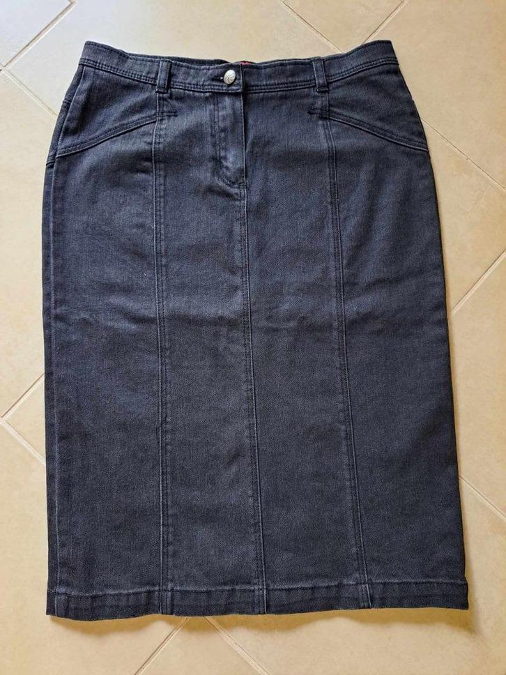 Rok jeans zwart, Olsen, nagelnieuw, mt 38, Kleding | Dames, Rokken, Nieuw, Maat 38/40 (M), Zwart, Ophalen of Verzenden