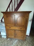 Antieke houten kast, Ophalen