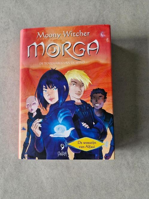 Morga de tovenares van de wind - Moony Witcher, Boeken, Kinderboeken | Jeugd | 10 tot 12 jaar, Zo goed als nieuw, Fictie, Ophalen of Verzenden