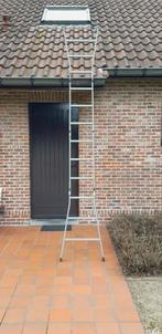 VOUWLADDER, Doe-het-zelf en Bouw, Ladders en Trappen, Ophalen, Gebruikt, Ladder, Opvouwbaar of Inschuifbaar