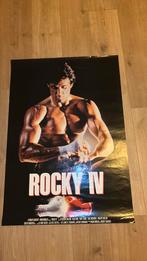 Filmaffiche Rocky IV starring Sylvester stallone 1986, Ophalen of Verzenden, Gebruikt