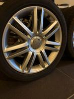 Originele (OEM) Audi S8 velgen 18 inch met nieuwe banden, Auto-onderdelen, Banden en Velgen, Ophalen, Gebruikt, 18 inch, Band(en)