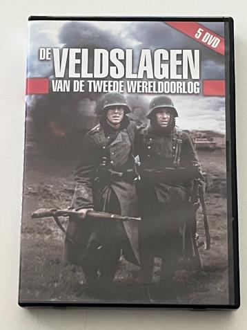 De Veldslagen van de Tweede Wereldoorlog (5-DVD) beschikbaar voor biedingen