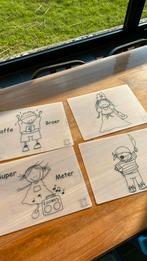 Placemats doorschijnend Meter Broer Prinses Piraat, Ophalen, Zo goed als nieuw