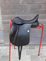 Bates dressuurzadel 17inch, Dieren en Toebehoren, Ophalen of Verzenden, Zo goed als nieuw, Dressuur