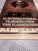 Vintage Poster 10e Internationaal Filmgebeuren van Vlaandere, Verzamelen, Posters, Deurposter of groter, Ophalen of Verzenden