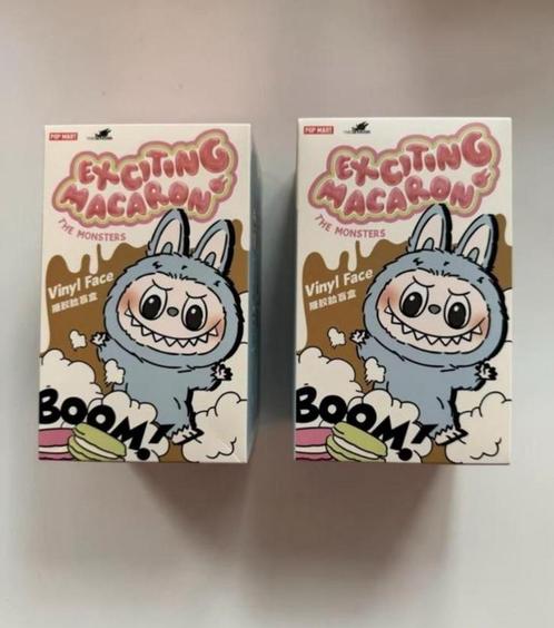 Authentieke Labubu’s Exciting Macarons Blind Boxes V2, Verzamelen, Boekenleggers, Zo goed als nieuw, Verzenden