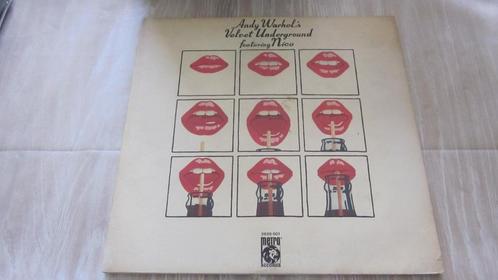 Andy Warhol's Velvet Underground* Featuring NICO, Cd's en Dvd's, Vinyl | Rock, Zo goed als nieuw, Progressive, 12 inch, Ophalen of Verzenden