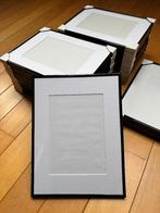 Fotolijsten ( zwart ) met passe-partout ( wit ), Ophalen