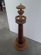 Handgemaakte vuurtoren uit hout, Ophalen