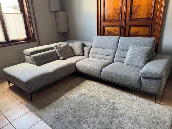 Salon d’angle, Maison & Meubles, Canapés | Salons, Comme neuf, Banc d'angle, Quatre personnes ou plus, 250 à 300 cm, 150 cm ou plus