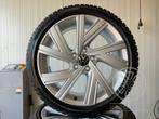 18 inch VW Golf 8 GTI Bergamo Velgen met Winterbanden Pirell, Auto-onderdelen, 18 inch, Gebruikt, Banden en Velgen, Personenwagen
