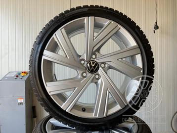 18 inch VW Golf 8 GTI Bergamo Velgen met Winterbanden Pirell beschikbaar voor biedingen
