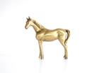 Zwaar messing paardje - Vintage paard, Enlèvement ou Envoi, Cuivre