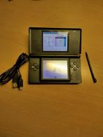 Nintendo ds lite zwart, Games en Spelcomputers, Spelcomputers | Nintendo DS, Ophalen of Verzenden, Zo goed als nieuw, Zwart, DS Lite