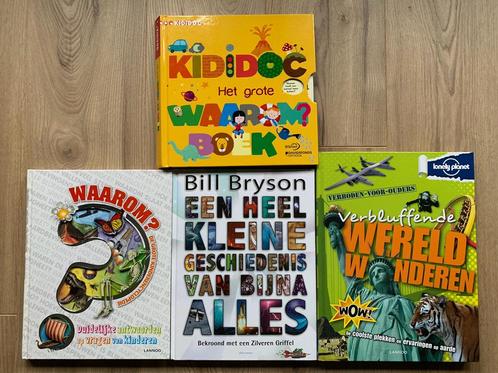 Verschillende kinderencyclopedieën en waarom-boeken, Boeken, Kinderboeken | Jeugd | 10 tot 12 jaar, Zo goed als nieuw, Non-fictie