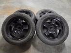 Winterbanden met velg (Opel Zafira) - Hankook 205/55R16 91T, Ophalen, Gebruikt, Velg(en), 16 inch