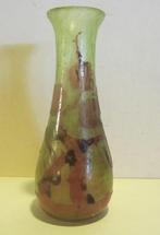 Vase ancien en verre camée Le Verre Francais, Schneider vers, Envoi