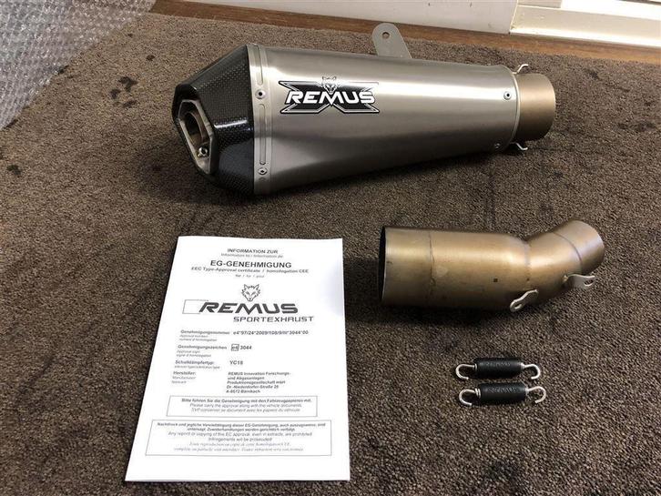 Remus Hypercone uitlaat Ducati Scrambler Classic Icon etc., Motoren, Onderdelen | Ducati, Gebruikt, Ophalen of Verzenden