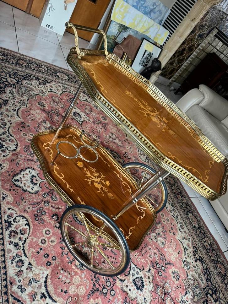 Italiaanse serveerwagen, Antiek en Kunst, Curiosa en Brocante, Ophalen