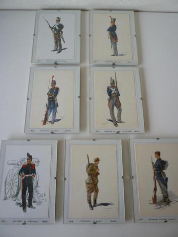 Uniformes de soldats Belges