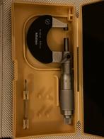 mitutoyo micrometer 0-25mm 0,01mm, Doe-het-zelf en Bouw, Meetapparatuur, Ophalen of Verzenden, Zo goed als nieuw