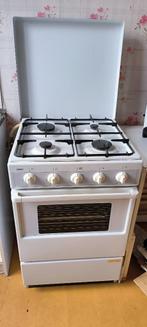 cuisinière à gaz Zanussi, 4 kookzones, Vrijstaand, Gebruikt, 45 tot 60 cm