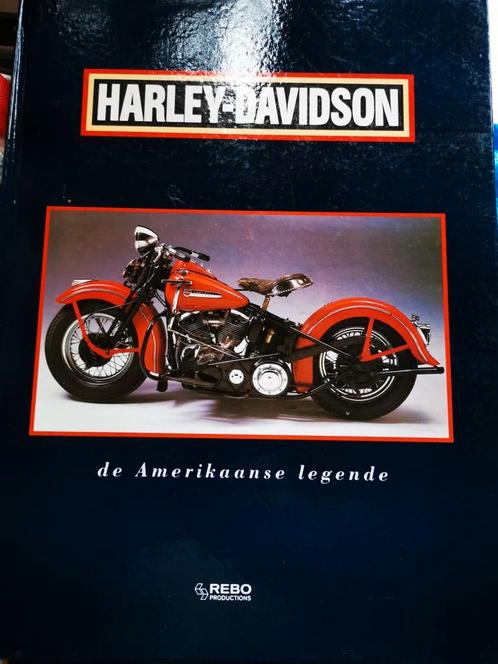 Harley Davidson de Amerikaanse legende, Boeken, Motoren, Zo goed als nieuw, Merk of Model, Ophalen of Verzenden
