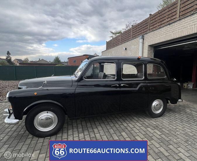 Austin F4 Taxi | 1952 | Route 66 Auctions, Auto's, Oldtimers, Bedrijf, Te koop, Austin, Benzine, Overige carrosserie, Handgeschakeld