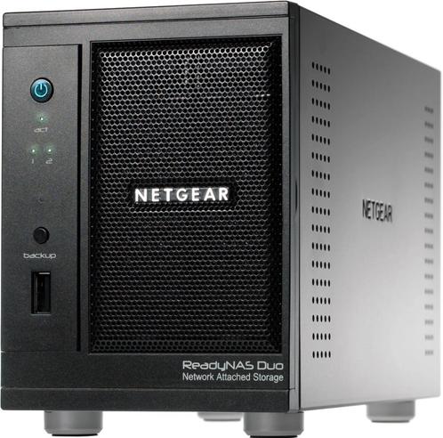 Netgear ReadyNAS Duo RND2000 v2 (2 x 2TB) - 4TB, Computers en Software, NAS, Gebruikt, Ophalen of Verzenden