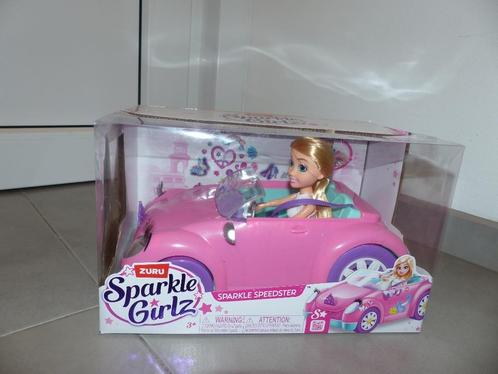 Zuru Sparkle Pop met cabrio, Kinderen en Baby's, Speelgoed | Poppen, Nieuw, Barbie, Ophalen of Verzenden