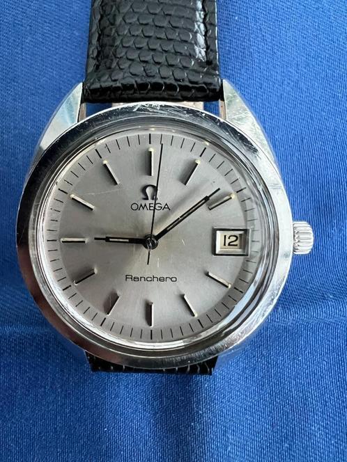 Omega Ranchero Hand Opwindbaar Vintage Herenhorloge, Handtassen en Accessoires, Horloges | Heren, Zo goed als nieuw, Polshorloge