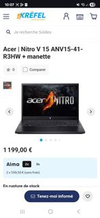 Acer Nitro V15 1To 32Go RtX 4060, Ophalen, Nieuw, AMD Ryzen 7, Gaming