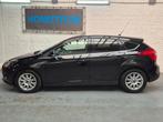 Ford  Focus 1.0i Titanium -05/2014-79000km-Topstaat-Garantie, Focus, Stof, Zwart, Zwart