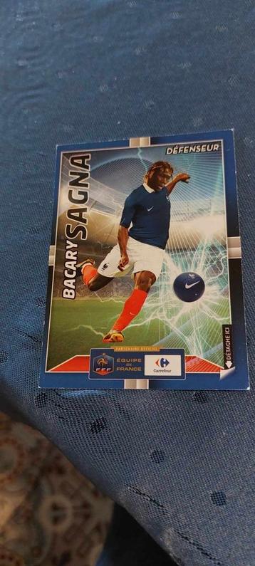 Voetbalkaart : Bacary Sagna/Frankrijk/Carrefour
