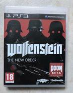 PS3 Wolfenstein: The New Order, Games en Spelcomputers, Ophalen of Verzenden, Zo goed als nieuw, Shooter, Vanaf 18 jaar