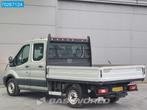 Ford Transit 105pk Euro6 Trekhaak Open Laadbak Dubbel cabine, Auto's, Bestelwagens en Lichte vracht, Euro 6, 4 cilinders, 7 zetels