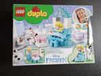Duplo / Lego doos Frozen + 11 popjes + speelsetje, Kinderen en Baby's, Speelgoed | Duplo en Lego, Ophalen of Verzenden, Gebruikt