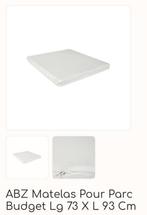Matelas parc bébé 75x95 marque ABZ, Kinderen en Baby's, Ophalen, Zo goed als nieuw, Rechthoekig