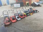 Lot grasmaaiers, Tuin en Terras, Grasmaaiers, Cirkelmaaier, Ophalen, Gebruikt, Opvangbak