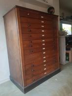 eiken ladenkast 120lx70dx160h uit 1927, Ophalen